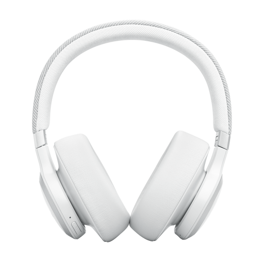 JBL Live 770NC - White - Wireless Over-Ear Headphones with True Adaptive Noise Cancelling - Front image number null